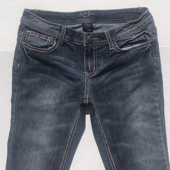 Earl Jeans Medium Wash Flare Jeans Size 7 - Picture 7 of 10